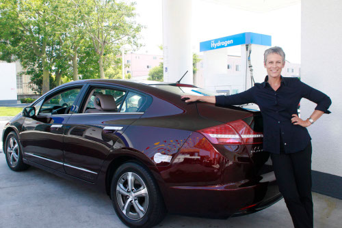 Jamie Lee Curtis' Honda FCX Clarity
