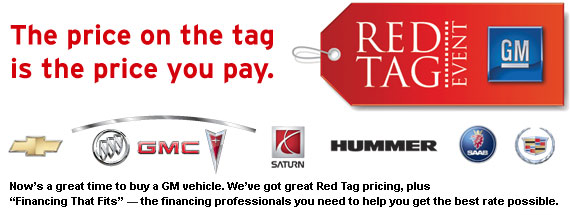 GM Red Tag Event