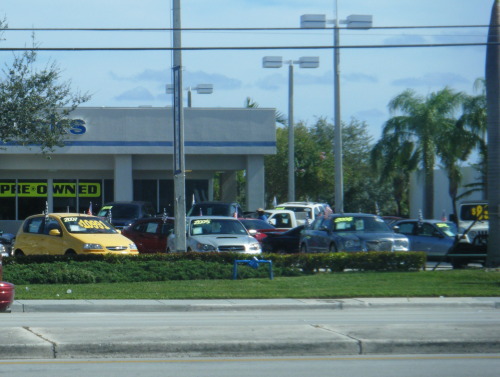 Used car dealership