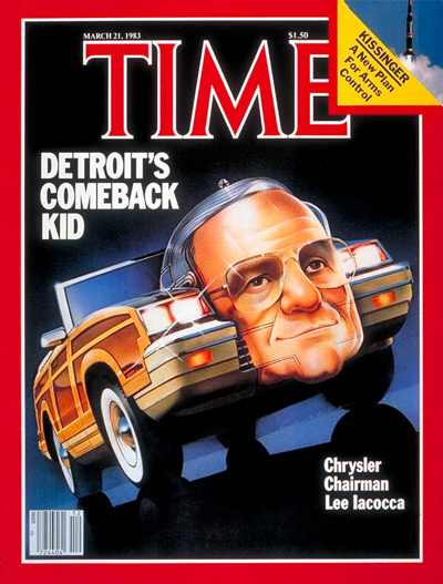 Lee Iacocca Time cover