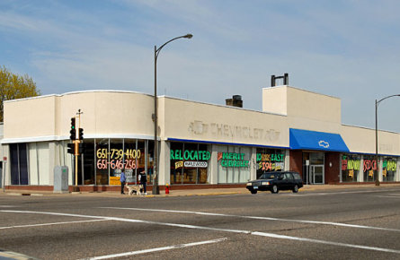 closed Chevrolet dealership
