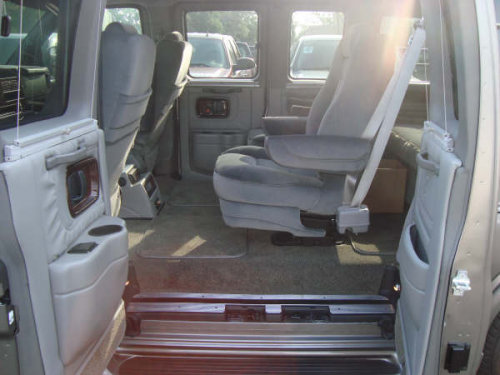 Chevrolet van inside