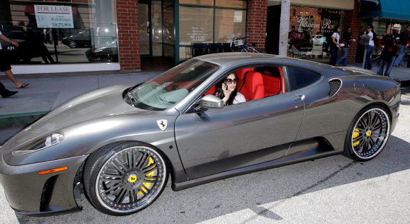 Kim Kardashian's Ferrari F430