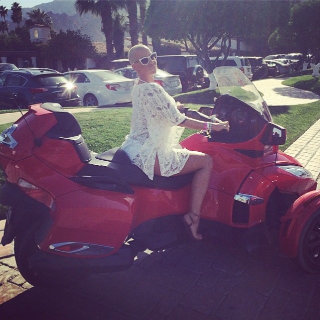 Amber Rose’s Can-Am Spyders