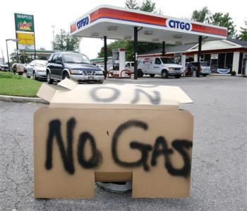Atlanta Gas Shortage Could Continue Until Columbus Day