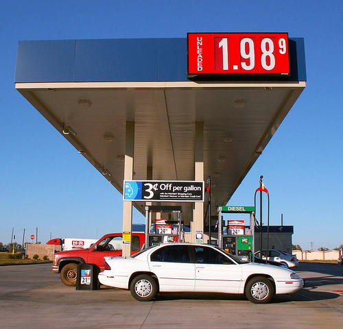Gas Reaches $2 and Less; Oil Prices Lowest in Three Years