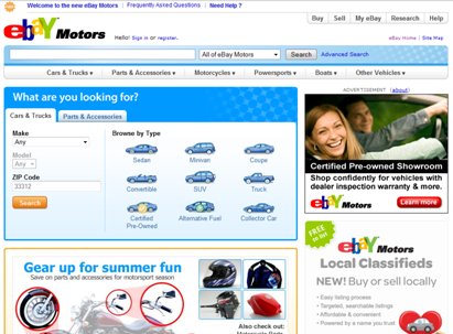 Californians Can Now Buy GM Vehicles on eBay