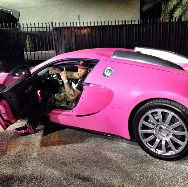 Flo Rida’s Pink Bugatti Veyron