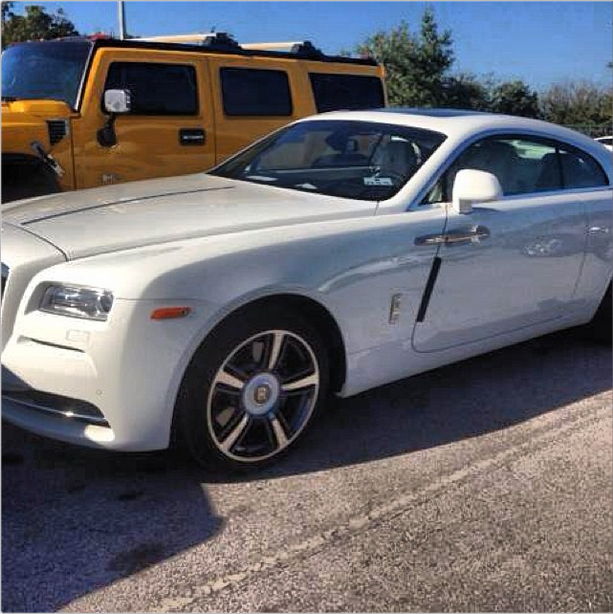 French Montana’s New Rolls-Royce Wraith