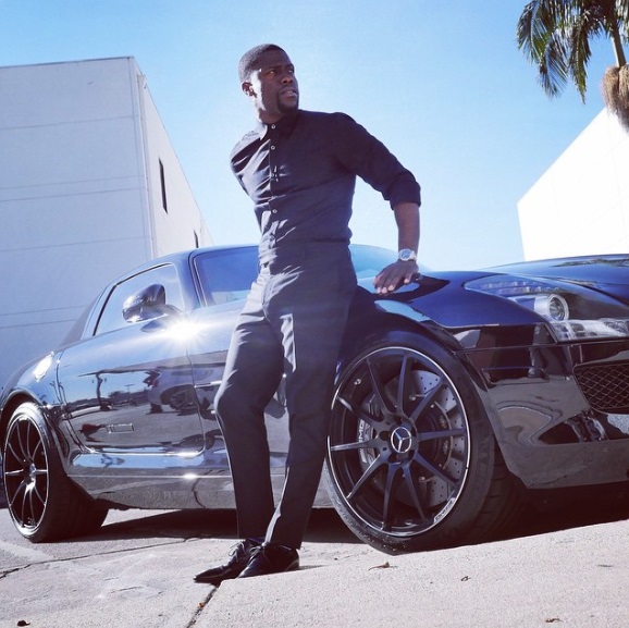 Kevin Hart’s Mercedes-Benz SLS AMG and Ferrari 458 Italia