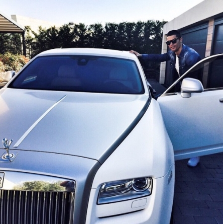 Cristiano Ronaldo’s Rolls Royce